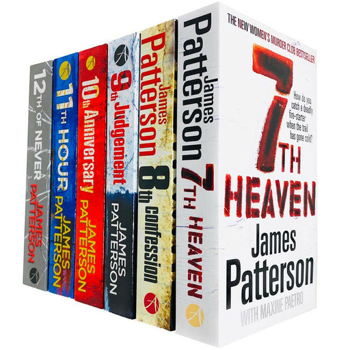 Womens Murder Club 6 Books Collection Set by James Patterson (Books 7 - 12) - The Book Bundle