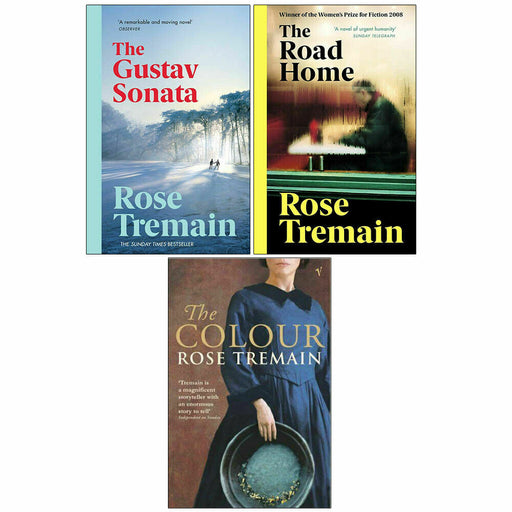 Rose Tremain 3 Books Collection Set(Gustav Sonata,Road Home,Colour)Paperback New - The Book Bundle