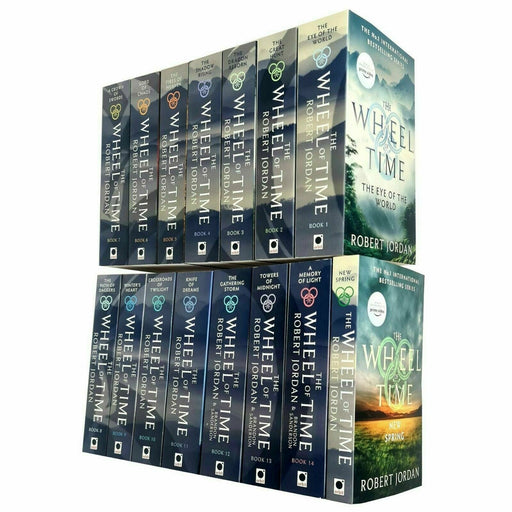 The Wheel of Time Series 1-15 Books Collection Set Pack (Book 1-15) By Robert Jordan - The Book Bundle