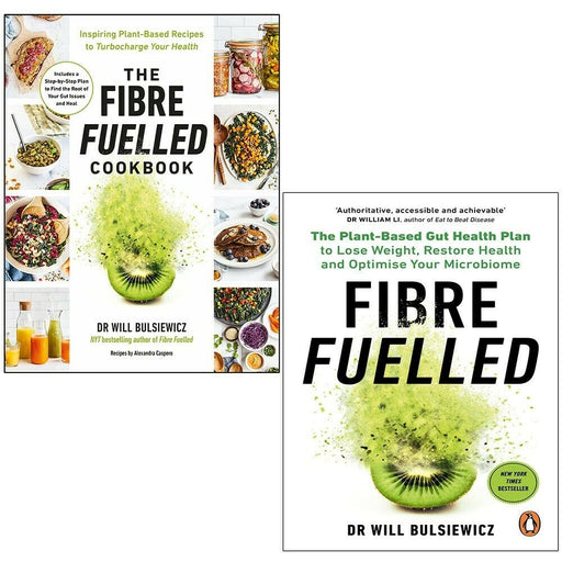 Will Bulsiewicz 2 Books Collection Set Fibre Fuelled & Cookbook - The Book Bundle