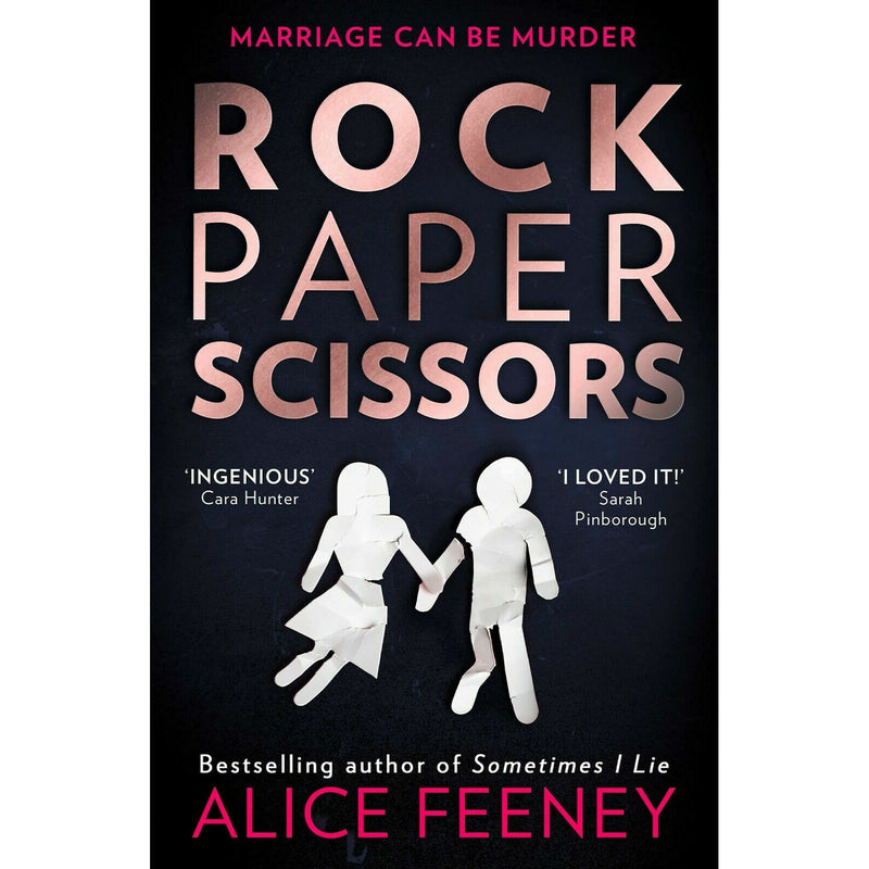 Alice Feeney Collection 4 Books Set Rock Paper Scissors, Sometimes I Lie - The Book Bundle