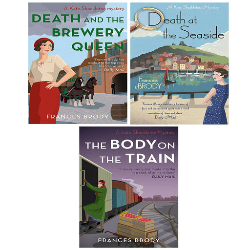 Kate Shackleton Mysteries 3 Books Collection Set By Frances Brody - The Book Bundle
