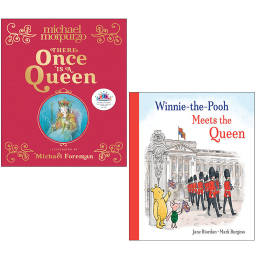 There Once is a Queen,Winnie the Pooh Meets Queen Jane Riordan 2 Books Set - The Book Bundle