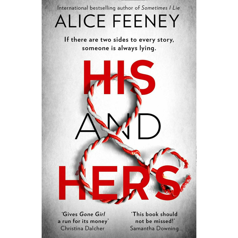 Alice Feeney Collection 4 Books Set Rock Paper Scissors, Sometimes I Lie - The Book Bundle