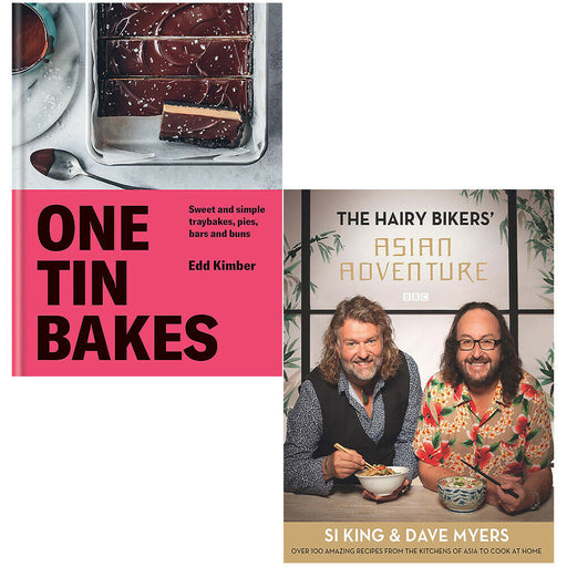 One Tin Bakes And Hairy Bikers' Asian Adventure 2 Books Collection Set - The Book Bundle