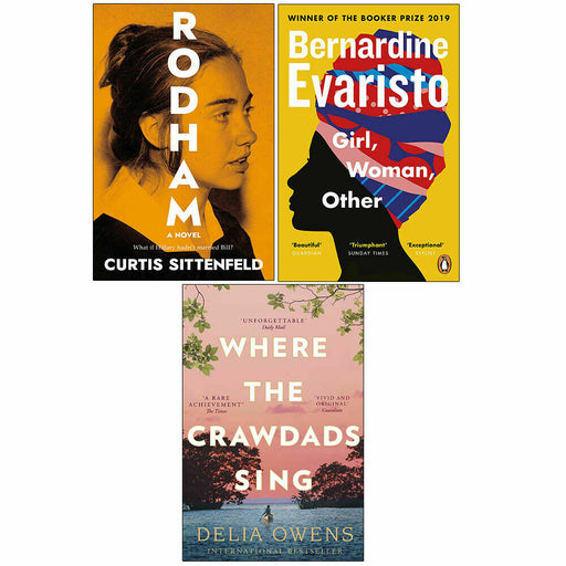 Rodham, Girl, Woman, Other, Where the Crawdads Sing 3 Books Collection Set - The Book Bundle