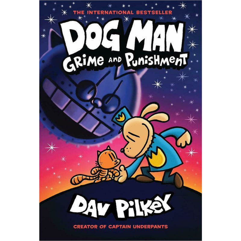 Dog Man Collection 3 Books Set By Dav Pilkey (Grime and Punishment, Fetch-22 & World Book Day) - The Book Bundle