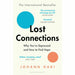 Johann Hari 3 Books Set Lost Connections,Chasing the Scream,Stolen Focus - The Book Bundle