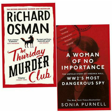 The Thursday Murder Club & A Woman of No Importance 2 Books Collection Set - The Book Bundle