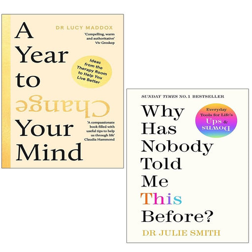 Why Has Nobody Told Me Dr Julie Smith,A Year to Change Your Mind 2 Books Set - The Book Bundle