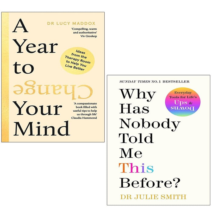 Why Has Nobody Told Me Dr Julie Smith,A Year to Change Your Mind 2 Books Set - The Book Bundle