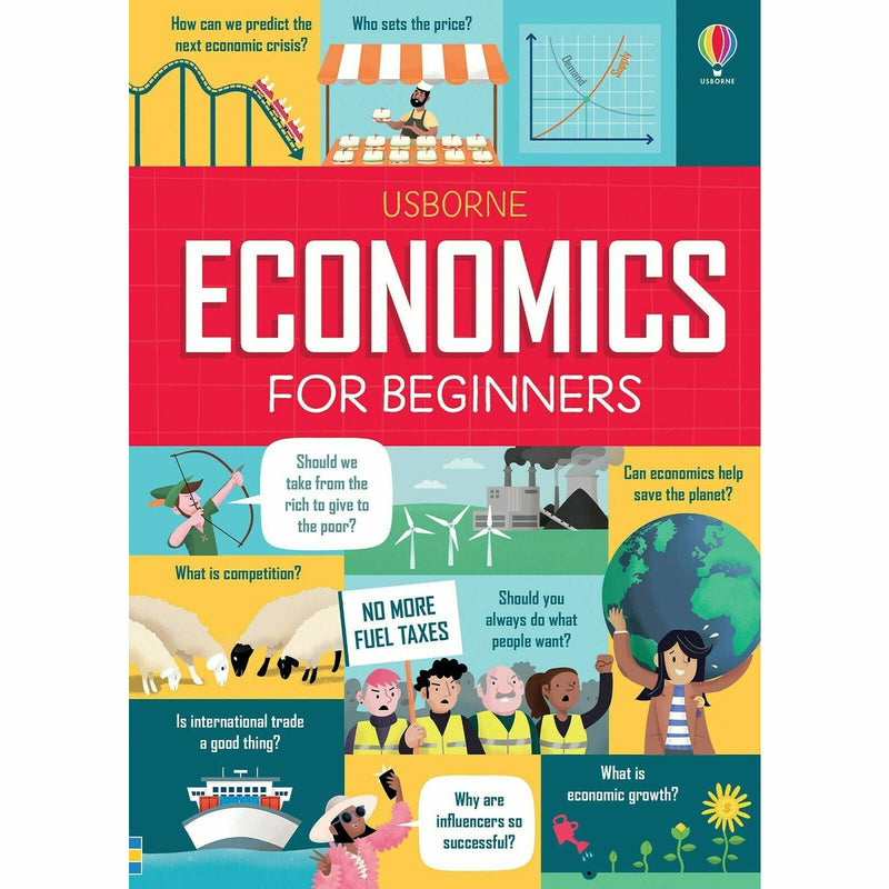 Usborne Big Subject for Beginners 5 Books Collection Box Set (Money, Economics, Business, Politics & Philosophy) - The Book Bundle