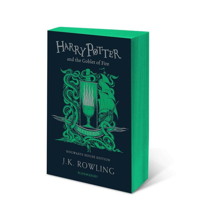 Harry Potter Slytherin Edition 5 Books Collection Set By J.K. Rowling PB NEW - The Book Bundle