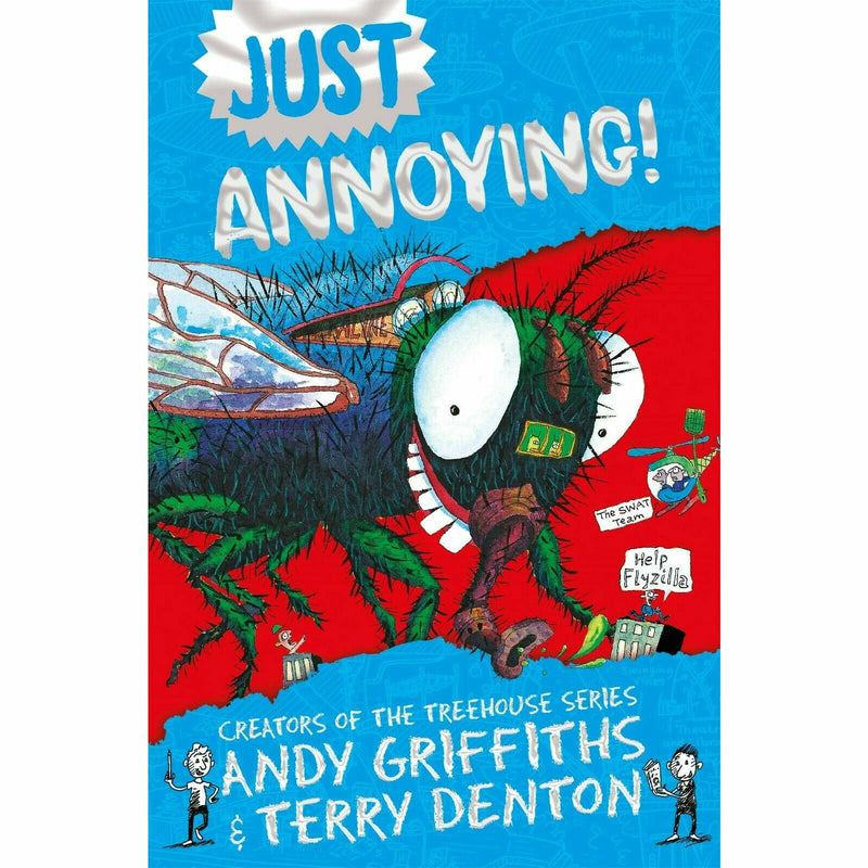 Just Series Books 1 - 3 Collection Set by Andy Griffiths (Just Kidding, Just Stupid & Just Annoying) - The Book Bundle