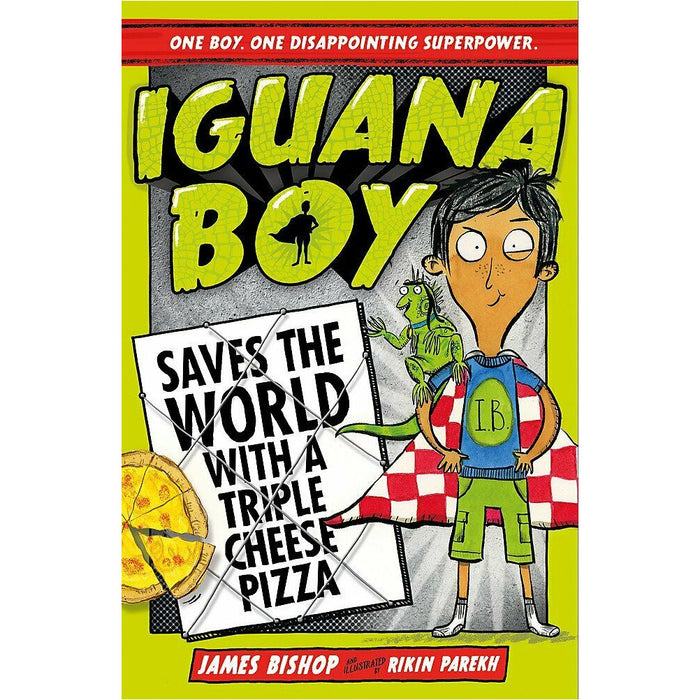 Iguana Boy Series 3 Books Collection Set By James Bishop (Saves the World With a Triple Cheese Pizza) - The Book Bundle