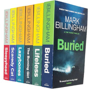 Mark Billingham Tom Thorne Novels Series 6 Books collection (Buried,Lifeless) - The Book Bundle