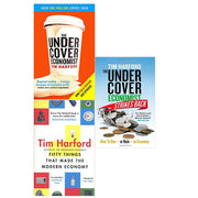 Tim Harford 3 Books Collection Set (Undercover Economist,Fifty Things,Strikes) - The Book Bundle