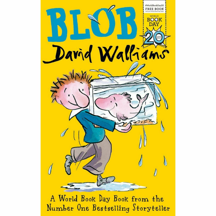 David Walliams 2 Books Collection Set World’s Worst Parents, Blob Humour NEW - The Book Bundle