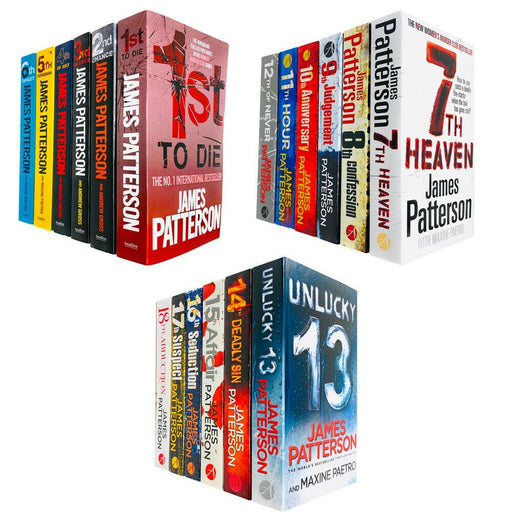Womens Murder Club 18 Books Collection Set by James Patterson (Books 1 - 18) - The Book Bundle