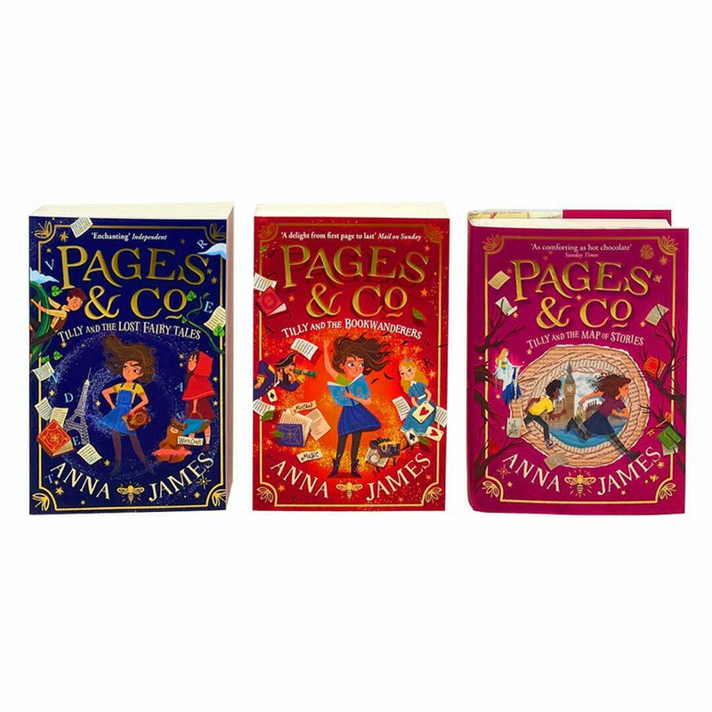 Anna James Pages & Co Collection 3 Books Set - The Book Bundle