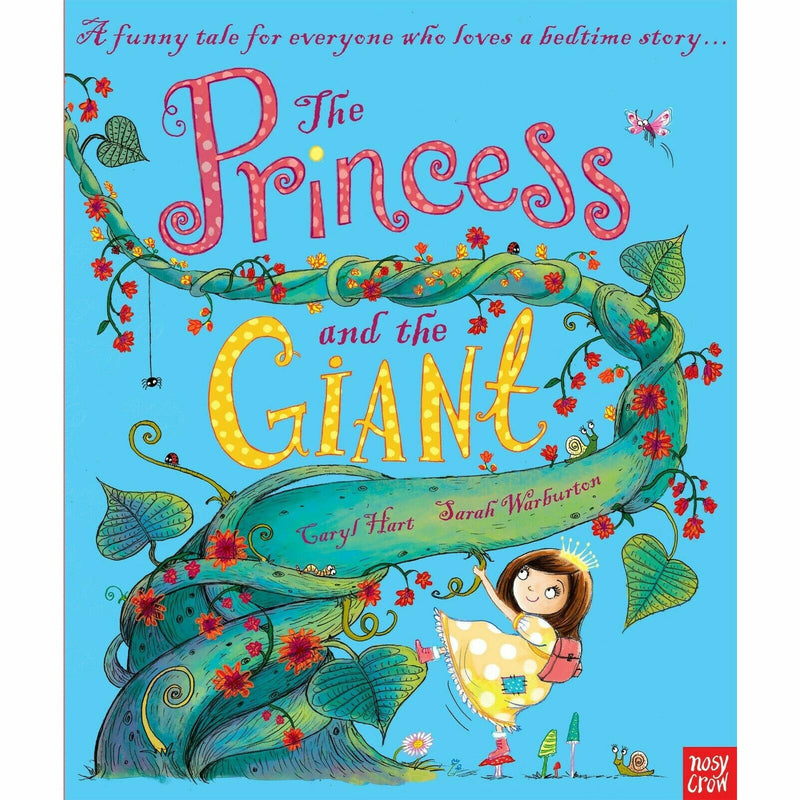 Set of five children's books from The Princess series Collection by Caryl Hart, including Peas, Shoe, Rescue, Giant, and Presents, Nosy Crow Ltd.