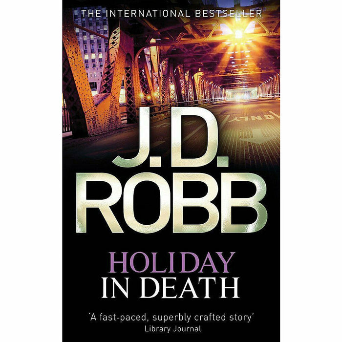 J. D. Robb 4 Books Collection Set Immortal In  (Death, Naked, Holiday, Leverage) - The Book Bundle