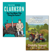 Jeremy Clarkson 2 Books Collection Set (Can You Make This Thing Go Faster?, Diddly Squat) - The Book Bundle