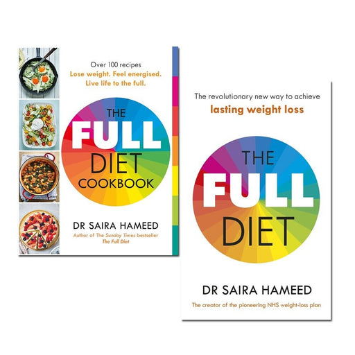 Dr Saira Hameed 2 Books Collection Set (The Full Diet, The Full Diet Cookbook) - The Book Bundle