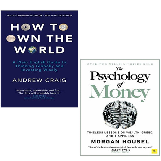 How to Own the World Andrew Craig,Psychology of Money Morgan Housel 2 Books Set - The Book Bundle