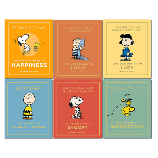 Peanuts Guide to Life Collection 6 Books Set by Charles M Schulz - The Book Bundle