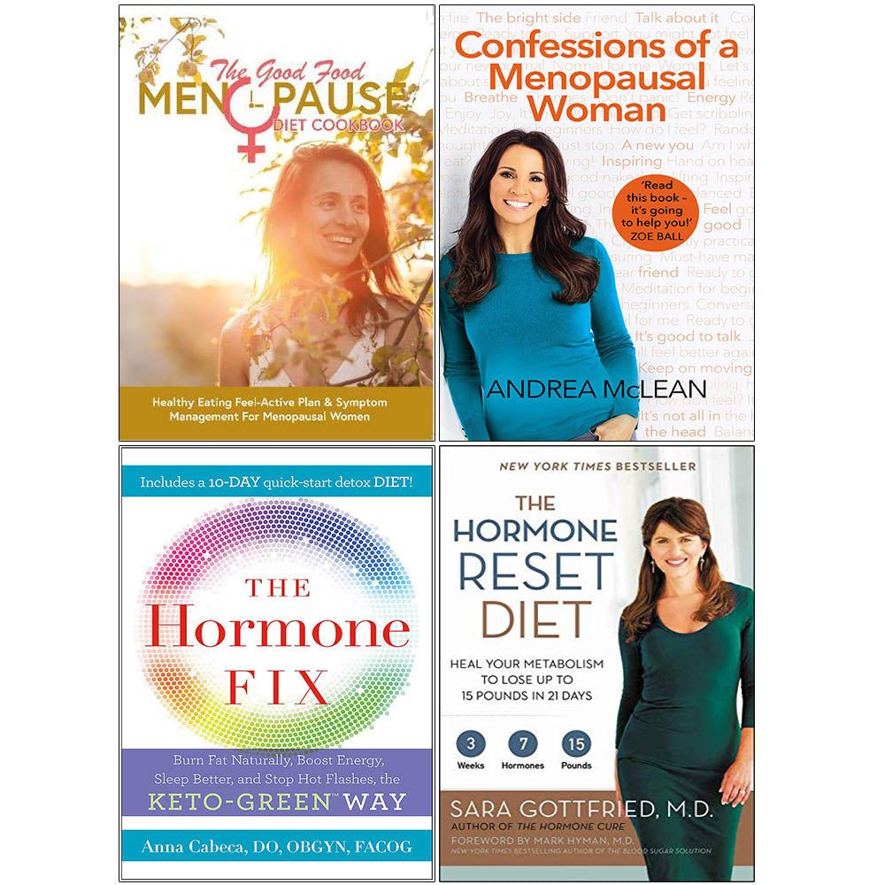 The Good Food, Menopausal Woman, Hormone Fix, Hormone Reset 4 Books Collection Set The Book Bundle