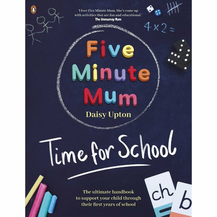 Five Minute Mum 2 books collection set by Daisy Upton (Time For School, Give Me) - The Book Bundle