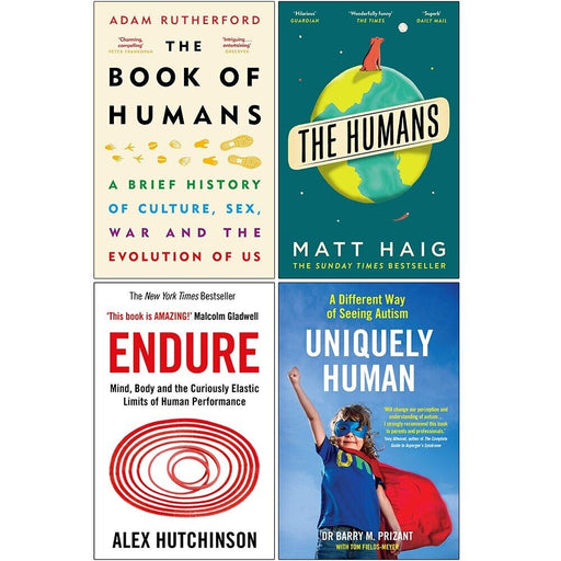 The Book of Humans, The Humans, Endure,Uniquely Human 4 Books Collection Set - The Book Bundle