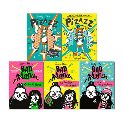 Bad Nana 4 Books Set Collection by Sophy Henn - The Book Bundle