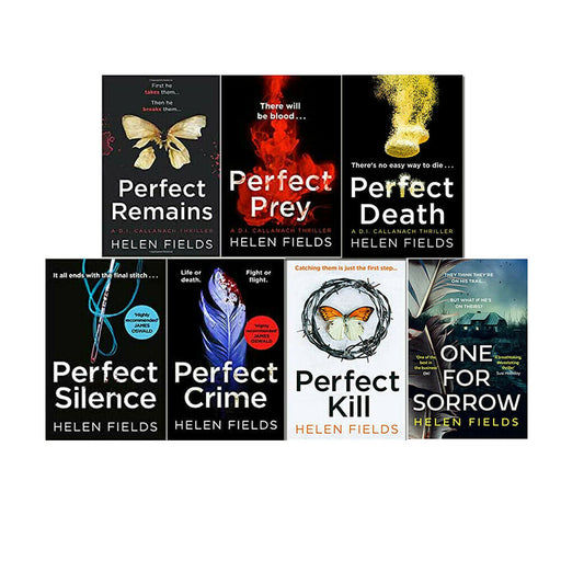 A DI Callanach Thriller Series 7 Books Collection Set by Helen Fields - The Book Bundle