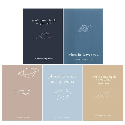 Michaela Angemeer Collection 5 Books Set When He Leaves You,You ll Come Back - The Book Bundle