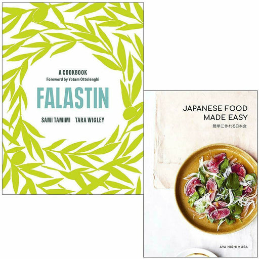 Falastin A Cookbook & Japanese Food Made Easy 2 Books Collection Set - The Book Bundle
