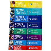 Keeper of the Lost Cities Series Volume 1 - 8 Books Set by Shannon Messenger - The Book Bundle