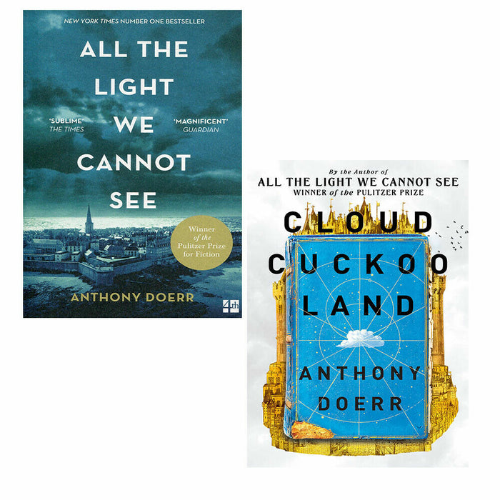 Anthony Doerr 2 Books Collection Set All the Light We Cannot See, Cloud Cuckoo - The Book Bundle