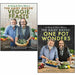 Hairy Bikers 2 Books Collection Set (Veggie Feasts, One Pot Wonders) - The Book Bundle