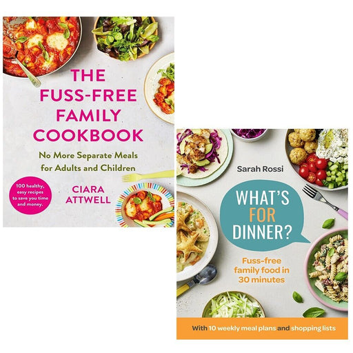 What’s For Dinner Sarah Rossi, Fuss-Free Family Cookbook 2 Books Set - The Book Bundle