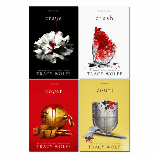 Crave Series 4 Books Collection Set by Tracy Wolff (Crave, Crush, Crown, Court) - The Book Bundle