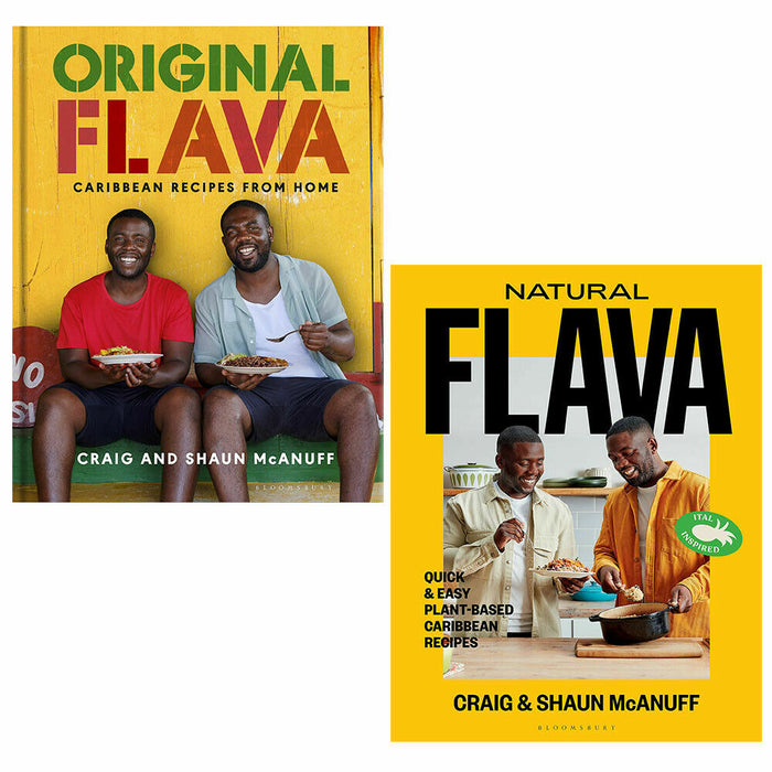 Craig McAnuff Collection 2 Books Set Original Flava, Natural Flava Hardcover - The Book Bundle