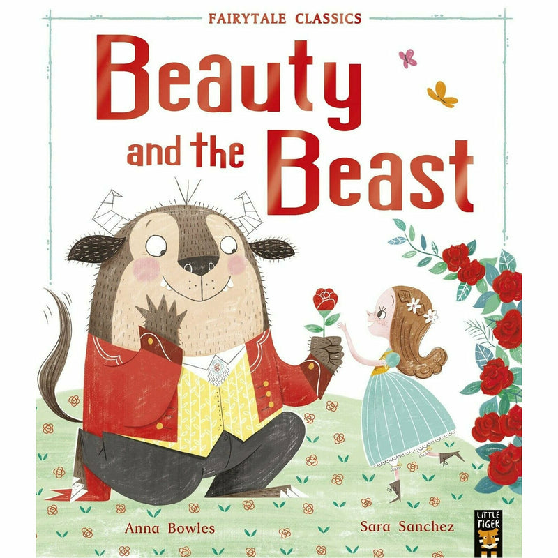 Fairytale Classics  10 Picture Flat Children Books Collection Set (Sleeping Beauty) - The Book Bundle