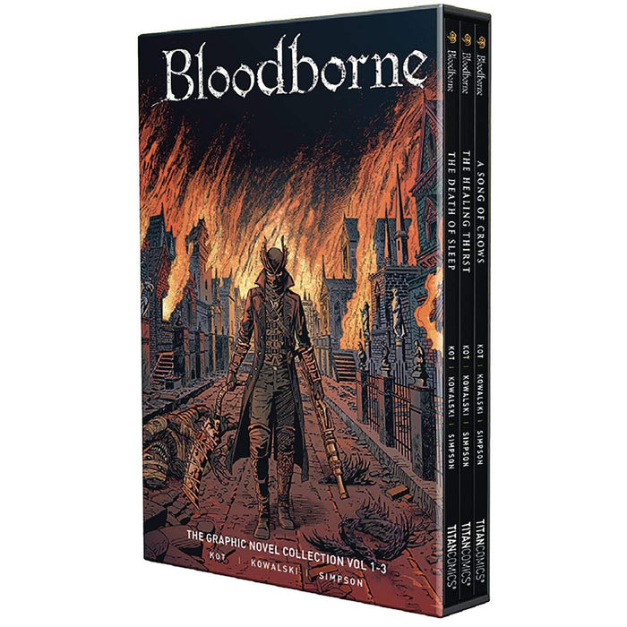 Bloodborne The Graphic Novel Collection Vol 1-3 Boxed Set: Includes 3 Exclusive Art Cards - The Book Bundle