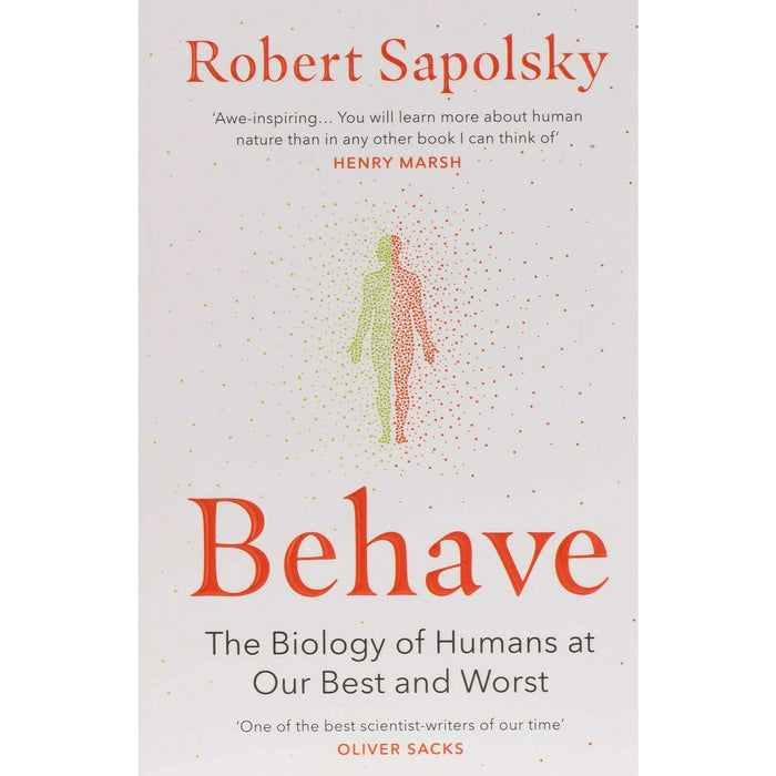 Behave Robert Sapolsky, Brain David Eagleman, How Emotions Are Made 3 Books Set - The Book Bundle