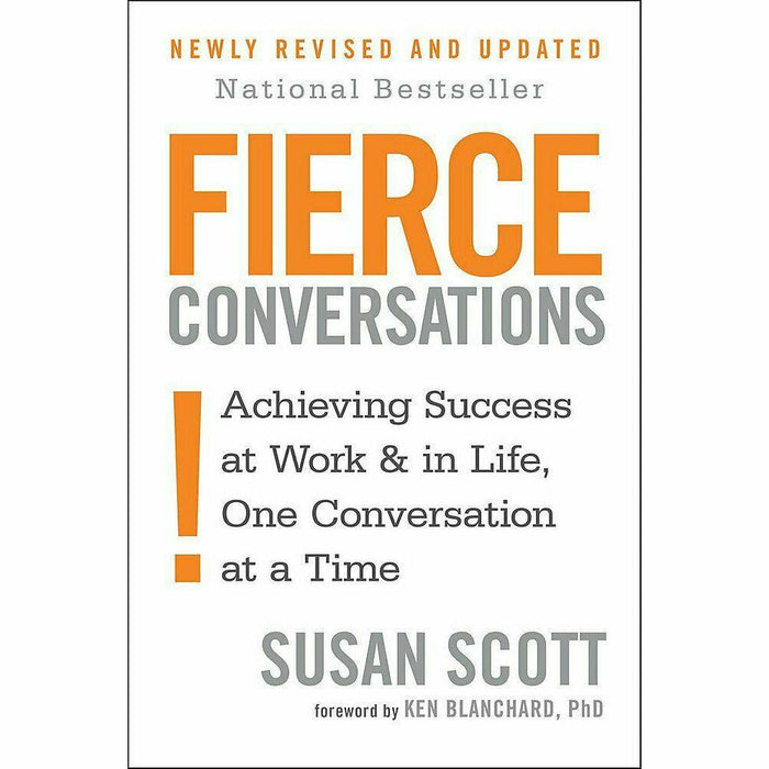 Susan Scott 2 Books Collection Set (Fierce Conversations & Fierce Leadership) - The Book Bundle
