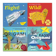 Fun Origami For Children Flight, Wild, Wild & Wonderful Origami, Easy Origami 4 Books Collection Set - The Book Bundle