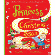 Set of five Nosy Crow Ltd books from the Princess series by Caryl Hart, featuring colorful covers with Peas, Shoe, Rescue, Giant, and Presents.
