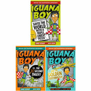 Iguana Boy Series 3 Books Collection Set By James Bishop (Saves the World With a Triple Cheese Pizza) - The Book Bundle